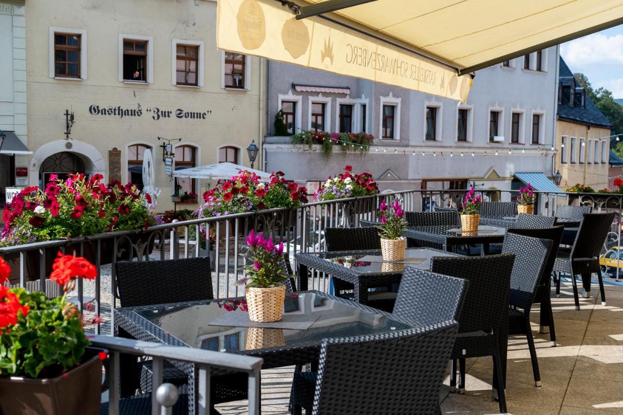 Hotel Ratskeller Schwarzenberg Schwarzenberg  Buitenkant foto