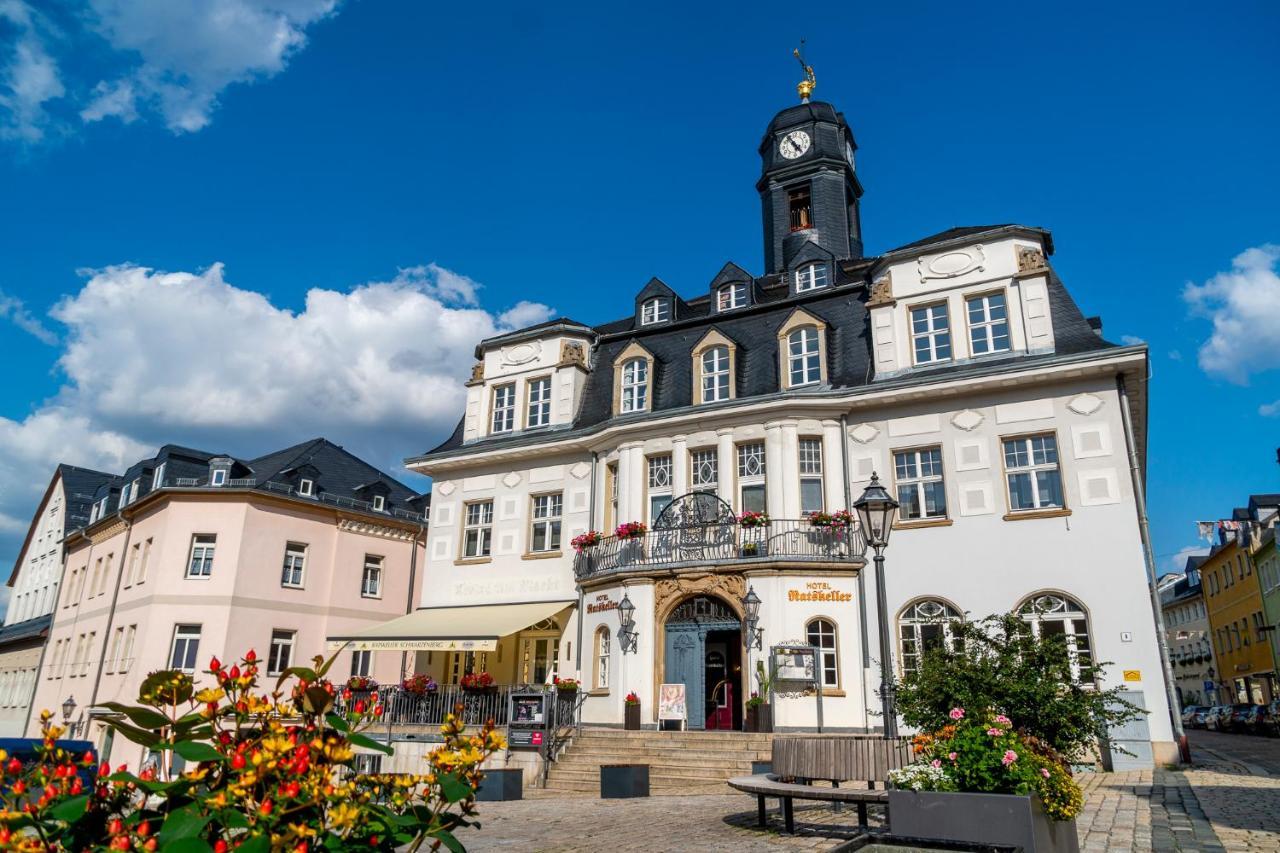 Hotel Ratskeller Schwarzenberg Schwarzenberg  Buitenkant foto