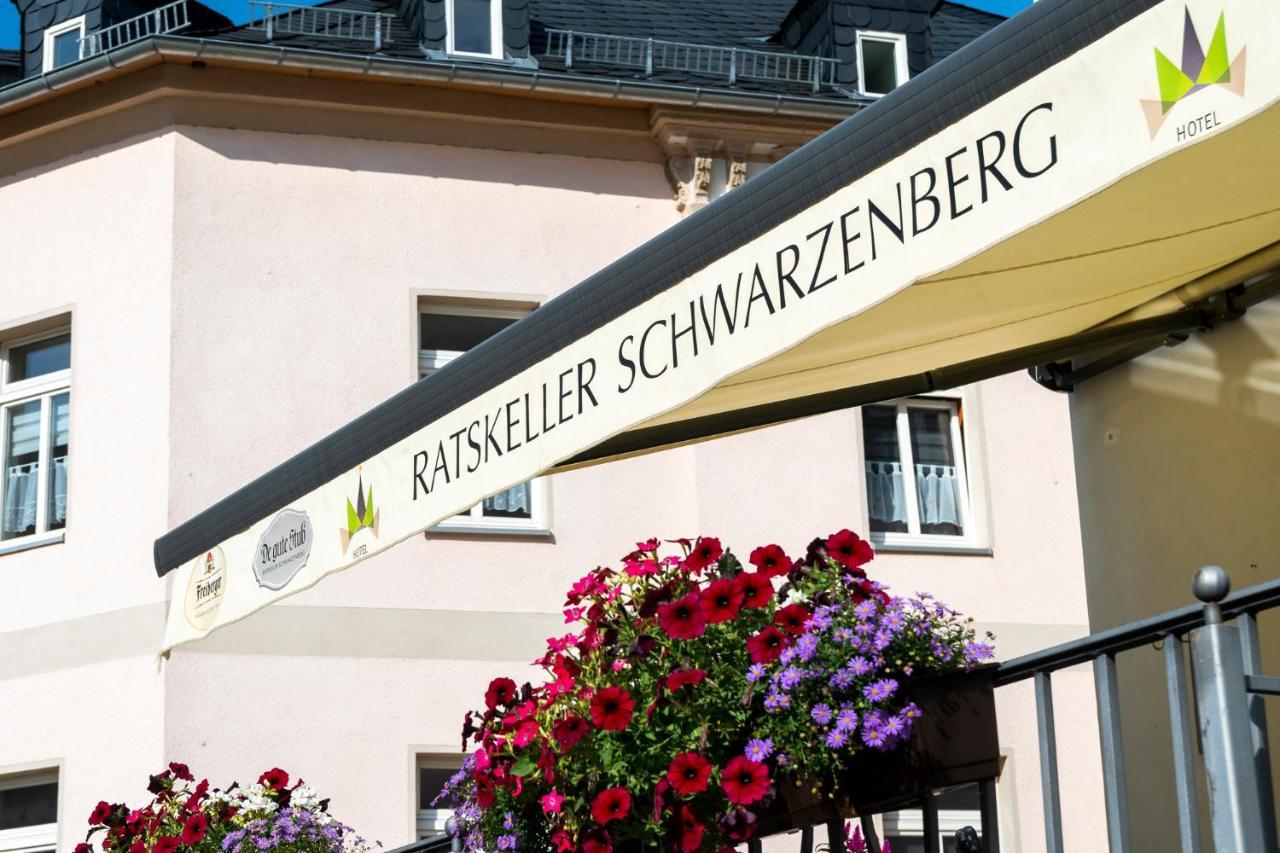 Hotel Ratskeller Schwarzenberg Schwarzenberg  Buitenkant foto
